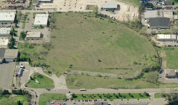 Commerce Drive-In Theatre - Birds Eye View (newer photo)